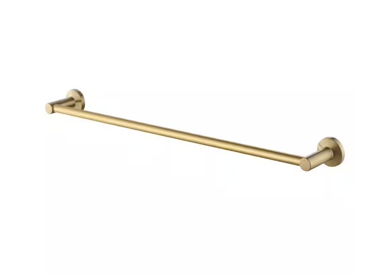 Glacier Bay Dorind 24 in. Wall Mounted Towel Bar in Brushed Gold