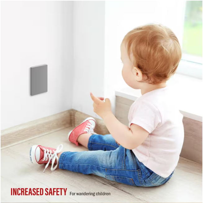 Enerlites 1-Gang Gray Blank Plate Cover Plastic Screwless Wall Plate (20-Pack)