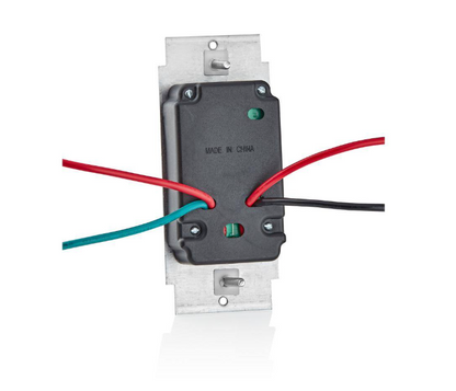 Leviton Sure Slide Ceiling Fan Wall Switch, Quiet 3-Speed Fan Control, 1.5 Amps, Ivory 661F-10I