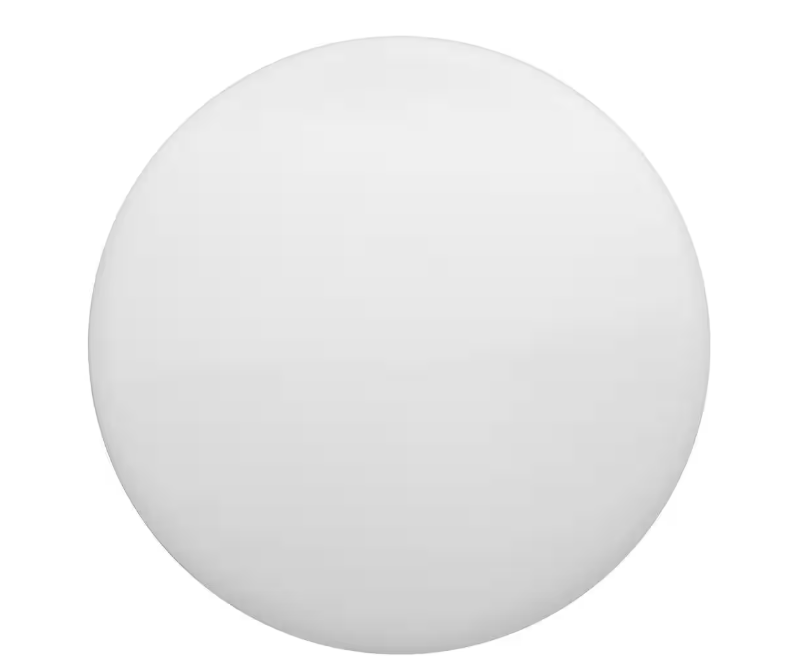 Commercial Electric Spin Light 5 in. White LED Flush Mount Ceiling Light 600 Lumens 4000K Bright White Closet Basement Utility (2 Pack)