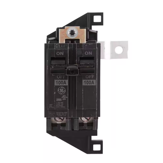 GE PowerMark Gold 100 Amp 4 in. Double-Pole Main Breaker Kit