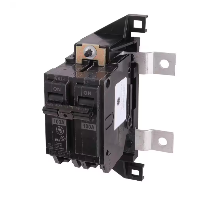 GE PowerMark Gold 100 Amp 4 in. Double-Pole Main Breaker Kit