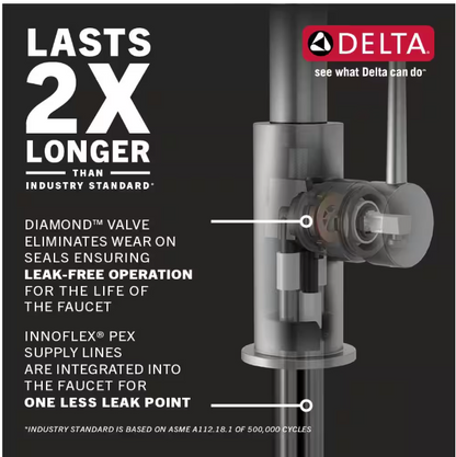 Delta Marca Single-Handle Pull-Down Sprayer Kitchen Faucet with ShieldSpray Technology in Matte Black
