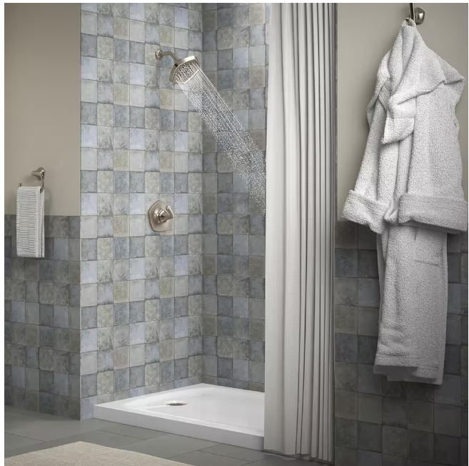KOHLER Sundae Single-Handle 3-Spray Tub and Shower Faucet 1.75 GPM in Vibrant Brushed Nickel (Valve Included)