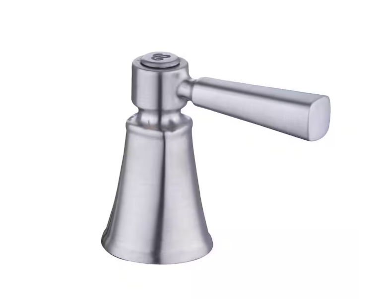 Glacier Bay Melina 4 in. Centerset Double Handle High-Arc Bathroom Faucet in Brushed Nickel