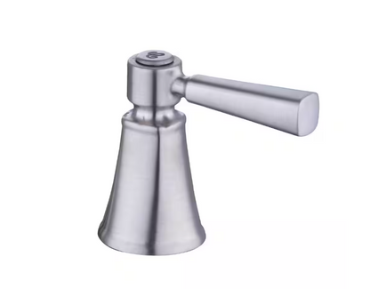 Glacier Bay Melina 4 in. Centerset Double Handle High-Arc Bathroom Faucet in Brushed Nickel