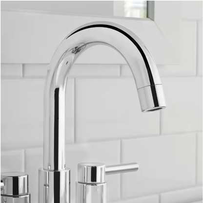 Glacier Bay Dorind 4 in. Centerset Double Handle High-Arc Bathroom Faucet in Chrome