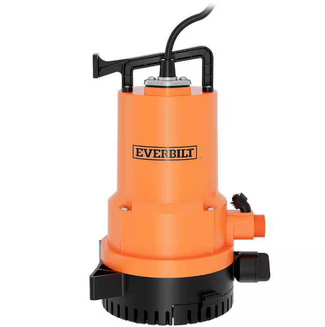 Everbilt 1/4 HP 2-in-1 Submersible Utility and Transfer Pump