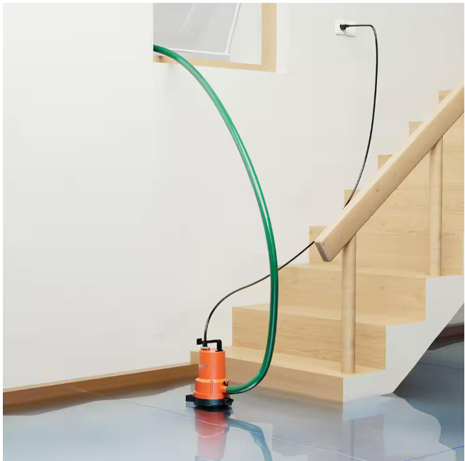 Everbilt 1/4 HP 2-in-1 Submersible Utility and Transfer Pump