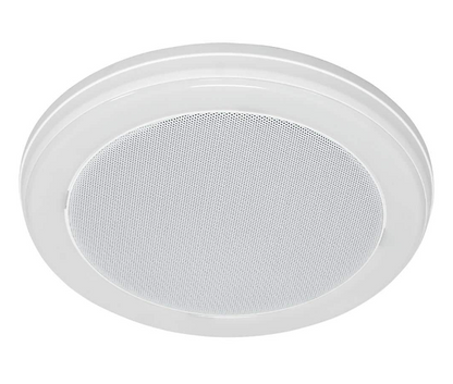 HOMEWERKS 80 CFM Ceiling Mount Bathroom Exhaust Fan with Bluetooth Speaker and LED Light
