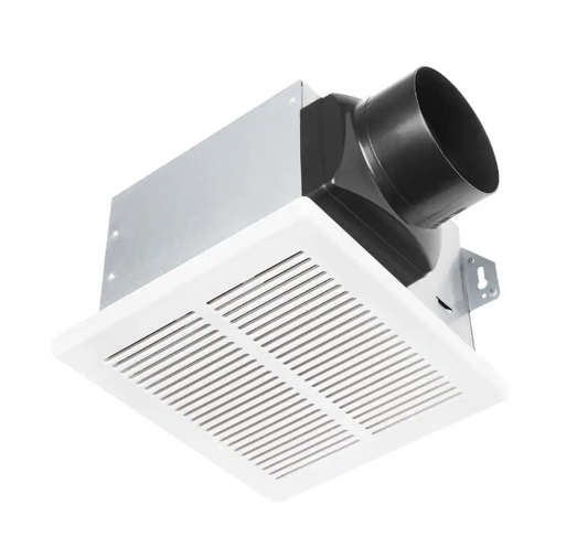 Hampton Bay 80 CFM Ceiling Mount Room Side Installation Humidity Sensing Bathroom Exhaust Fan, ENERGY STAR