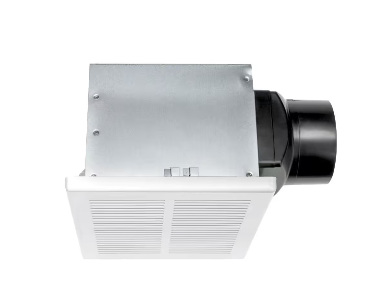 Hampton Bay 80 CFM Ceiling Mount Room Side Installation Humidity Sensing Bathroom Exhaust Fan, ENERGY STAR