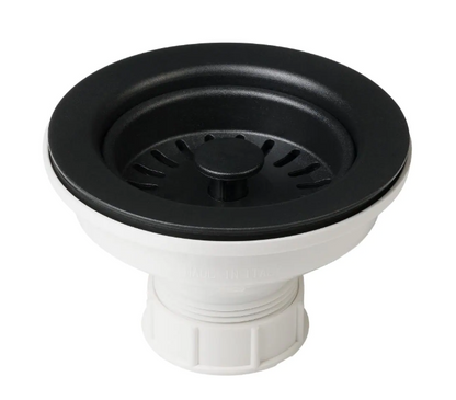 KRAUS Kitchen Sink Strainer in Black