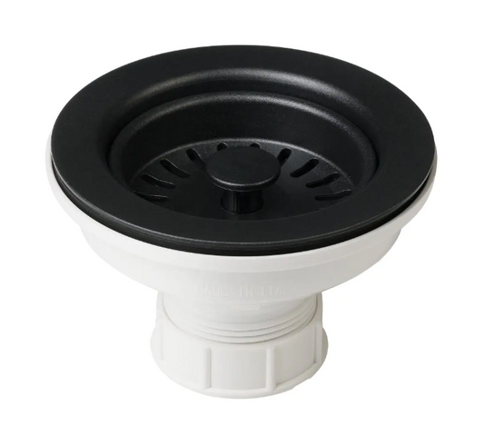 KRAUS Kitchen Sink Strainer in Black
