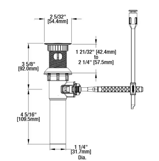 Glacier Bay Constructor 4 in. Centerset Double Handle Low-Arc Bathroom Faucet in Brushed Nickel