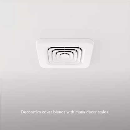 Commercial Electric 50 CFM Ceiling Mount Room Side Installation Bathroom Exhaust Fan, ENERGY STAR