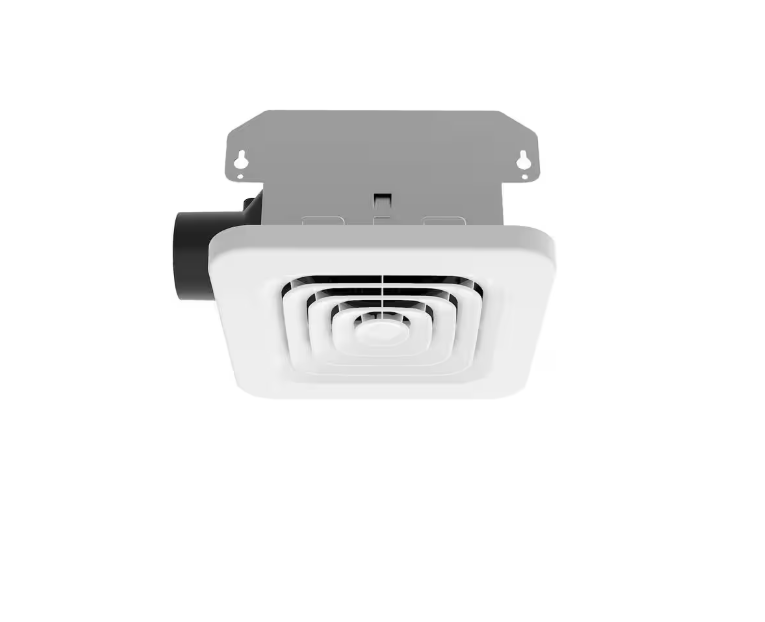 Commercial Electric 50 CFM Ceiling Mount Room Side Installation Bathroom Exhaust Fan, ENERGY STAR