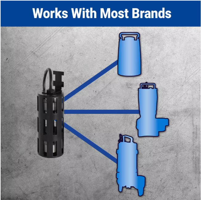 Basement Watchdog Universal Dual Float Switch with Controller