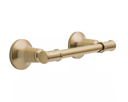 Delta Chamberlain Wall Mount Pivot Arm Toilet Paper Holder Bath Hardware Accessory in Champagne Bronze
