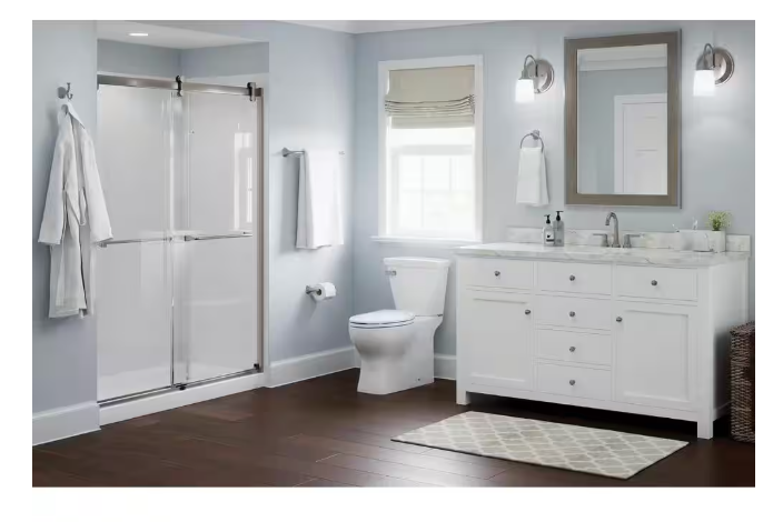 Delta Pierce 18 in. Wall Mount Towel Bar Bath Hardware Accessory in Brushed Nickel