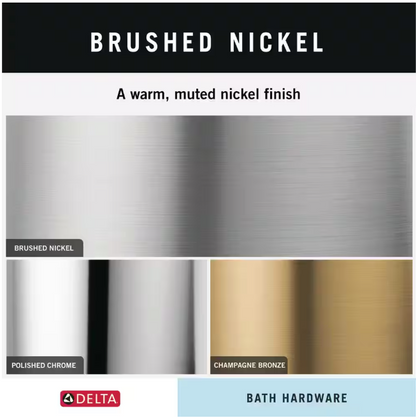 Delta Pierce 18 in. Wall Mount Towel Bar Bath Hardware Accessory in Brushed Nickel