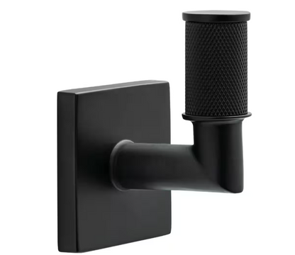 Delta Averland Single Towel Hook Bath Hardware Accessory in Matte Black