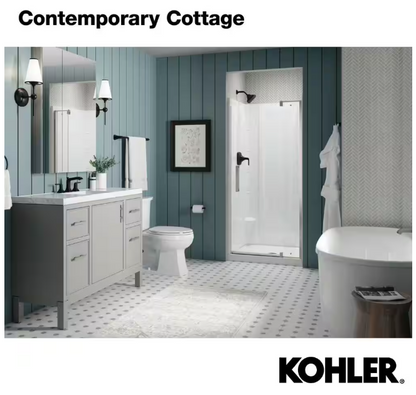 KOHLER Rubicon Single Robe Hook in Matte Black