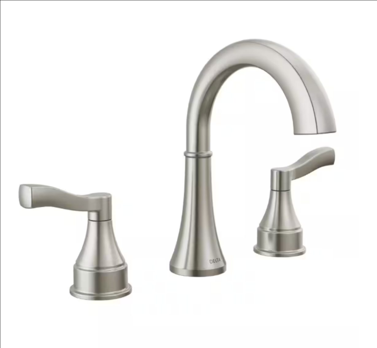 Delta Faryn 8 in. Widespread Double-Handle Bathroom Faucet in Brushed Nickel