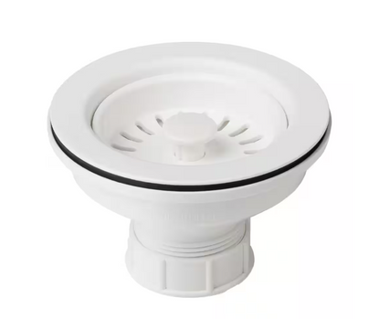 KRAUS Kitchen Sink Strainer in White