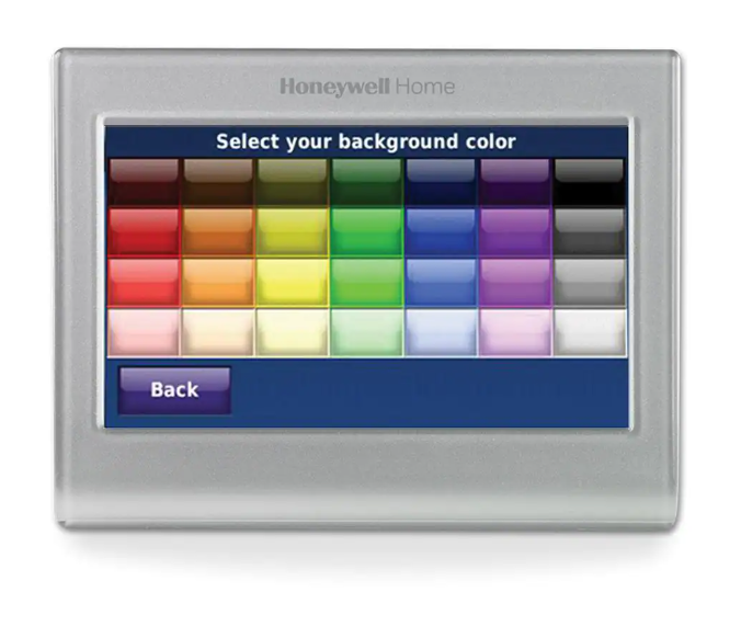 Honeywell Home Wi-Fi Smart Color 7-Day Programmable Smart Thermostat with Color-Changing Touchscreen Display