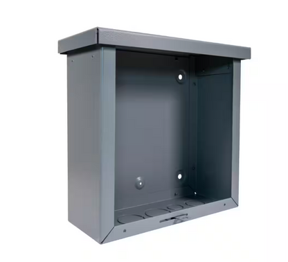 Southwire N3R 10 in. 4 in. D x W x 10 in. H Carbon Steel Gray Screw-Cover Wall Mount Box