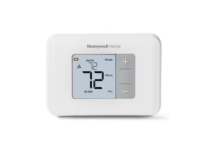 Honeywell Home Horizontal Non-Programmable Thermostat with Digital Backlit Display