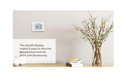 Honeywell Home Horizontal Non-Programmable Thermostat with Digital Backlit Display