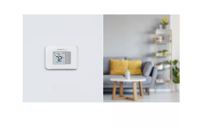 Honeywell Home Horizontal Non-Programmable Thermostat with Digital Backlit Display