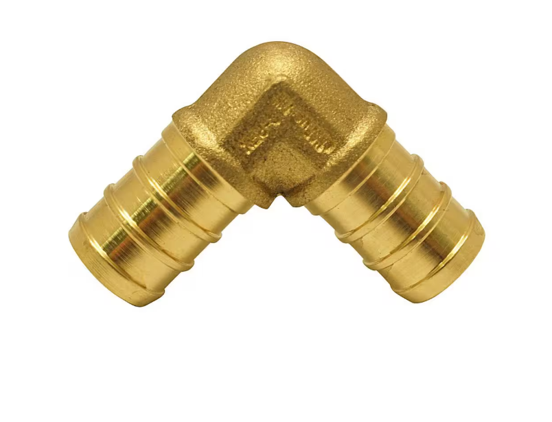 Apollo 1/2 in. Brass PEX-B Barb 90 Elbow (10-Pack)
