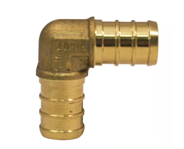 Apollo 1/2 in. Brass PEX-B Barb 90 Elbow (10-Pack)