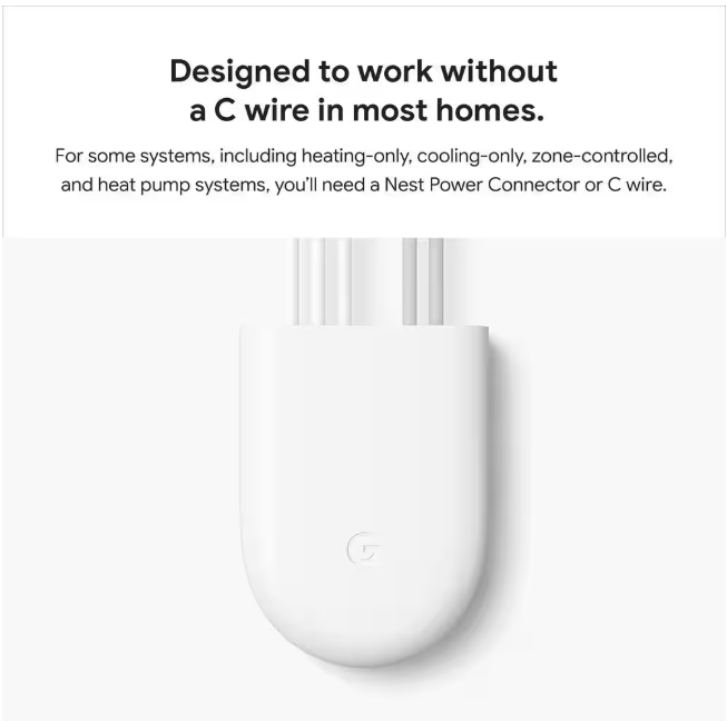 Google Nest Thermostat - Smart Programmable Wi-Fi Thermostat - Charcoal