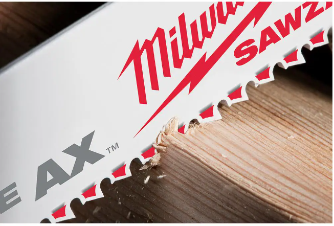 Milwaukee SAWZALL Demolition Nail-Embedded Wood and Metal Cutting Bi-Metal Reciprocating Saw Blade Set (13 Piece)