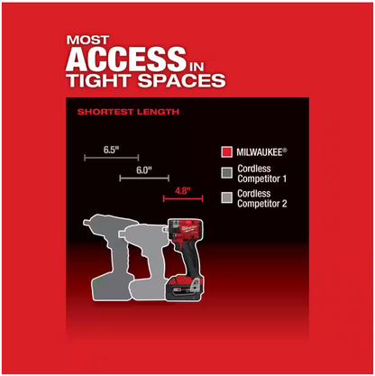 Milwaukee M18 FUEL GEN-3 18-Volt Lithium-Ion Brushless Cordless 3/8 in. Compact