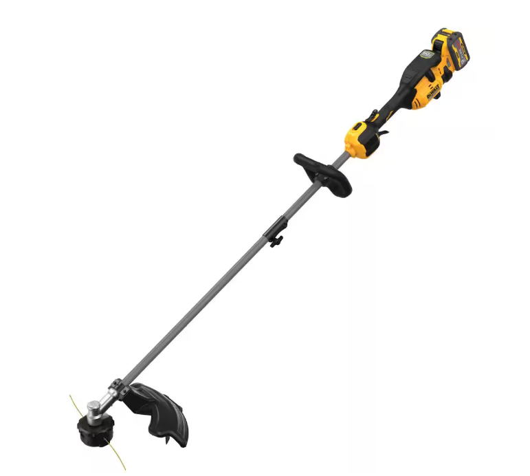 DEWALT FLEXVOLT 60V MAX 17 in. Cordless Battery Powered Attachment Capable Trimmer Kit with Charger