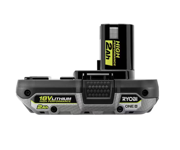 RYOBI ONE+ 18V 2.0 Ah Lithium-Ion HIGH PERFORMANCE Battery