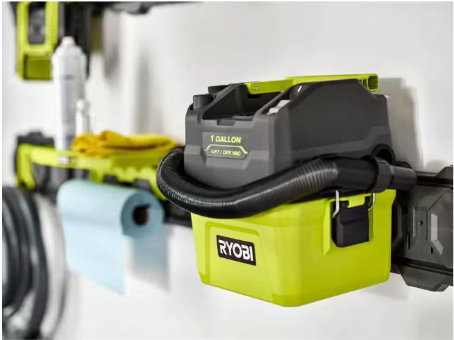 RYOBI ONE+ 18V Cordless 1 Gal. Wet/Dry Vacuum (Tool Only)