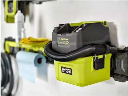 RYOBI ONE+ 18V Cordless 1 Gal. Wet/Dry Vacuum (Tool Only)