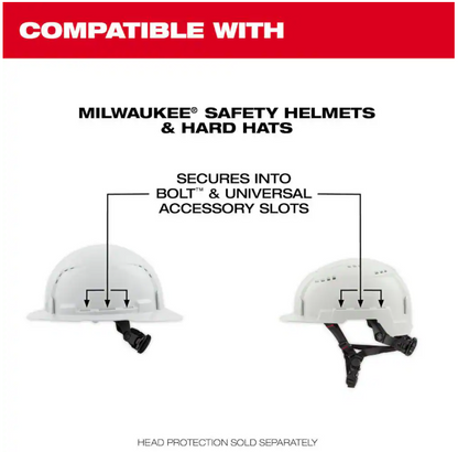 Milwaukee BOLT Earmuffs with Noise Reduction Rating of 24 dB