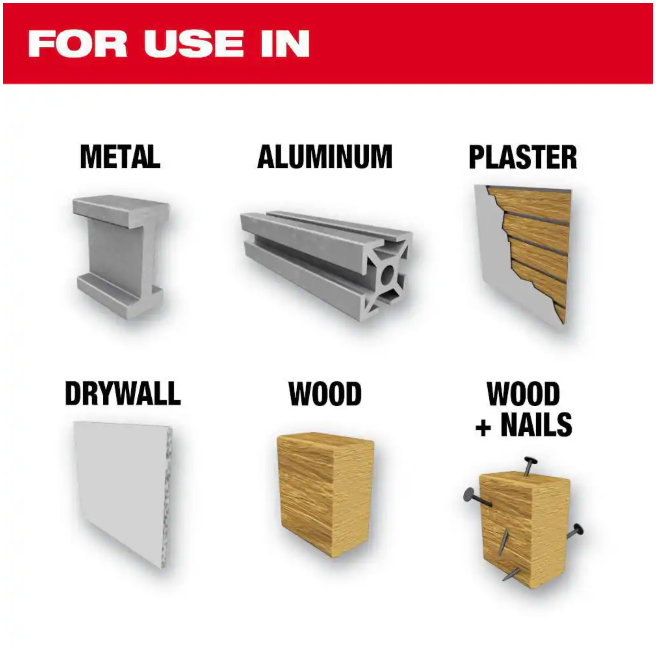 Milwaukee 3 in. Hole Dozer Bi-Metal Hole Saw with 3/8 in. Arbor & Pilot Bit