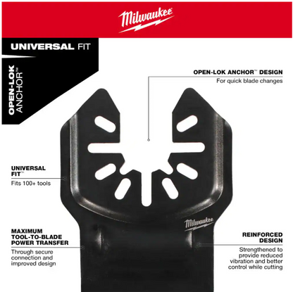 Milwaukee Multi-Tool Oscillating Wood Cutting Blade Kit (3-Piece)