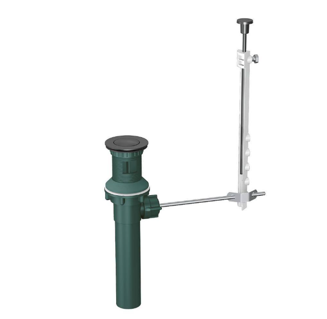 Glacier Bay Deveral 4 in. Centerset 2-Handle High-Arc Bathroom Faucet in Matte Black