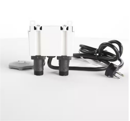 Watts 1/2 in. x 3/4 in. Polysulfone Plastic Washing Machine Smart Water Shutoff Valve with Leak Sensor