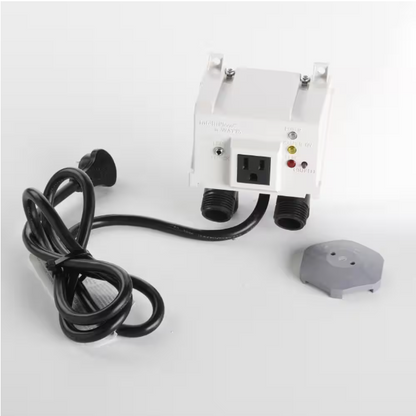 Watts 1/2 in. x 3/4 in. Polysulfone Plastic Washing Machine Smart Water Shutoff Valve with Leak Sensor