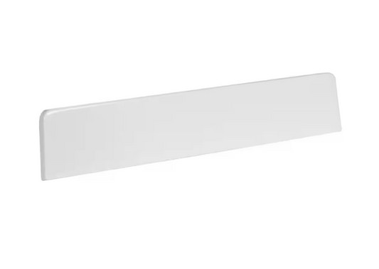Glacier Bay 17.6 in. W Composite Vanity Sidesplash in White